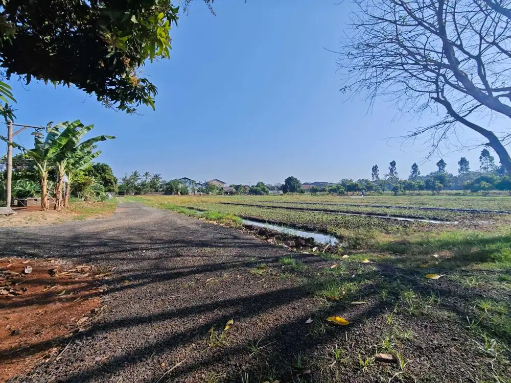 Tanah FREE Gudang Lokasi Strategis Diantara PIK 2 Bandara JALAN BESAR