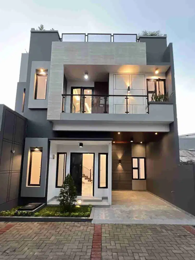 Rumah Minimalis Lebar Muka 9 Poltangan Dkt Kantor BPS Pejaten Timur