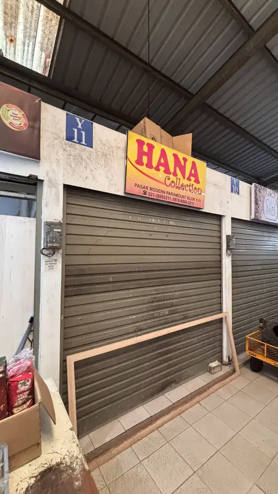 Kios Pasar Paramount