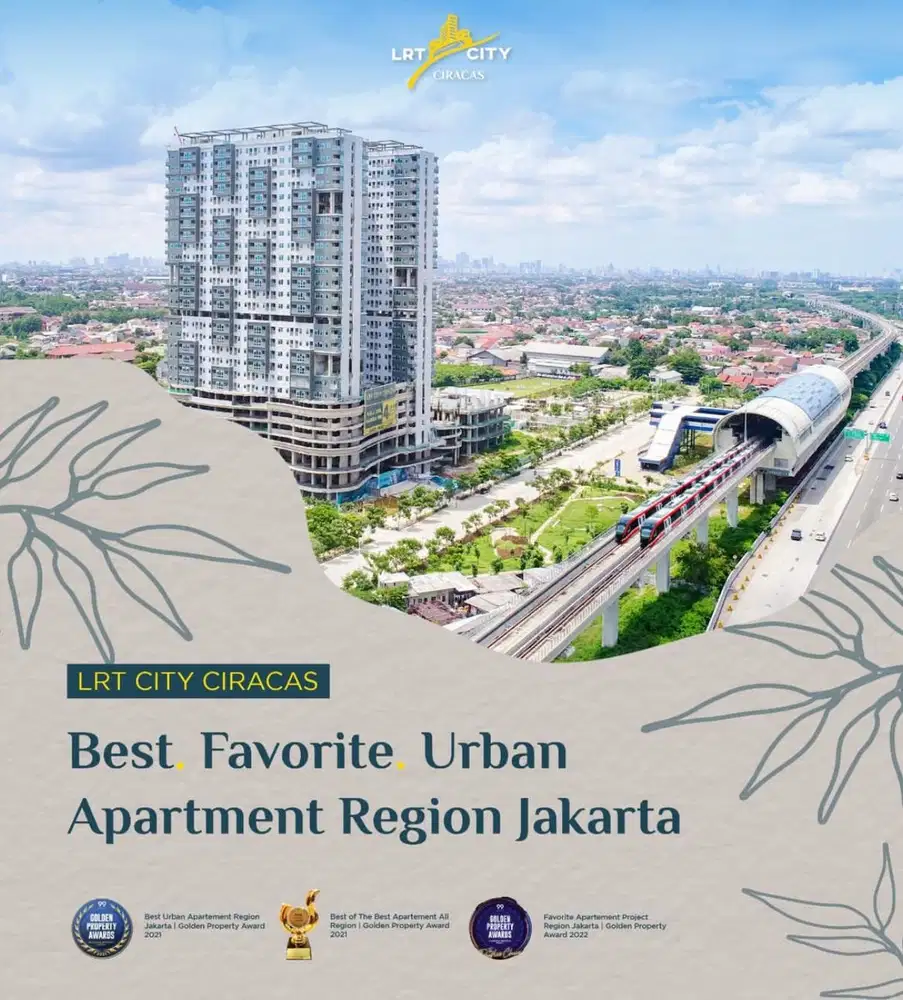 Di Jual Apartemen LRT City Ciracas Jakarta