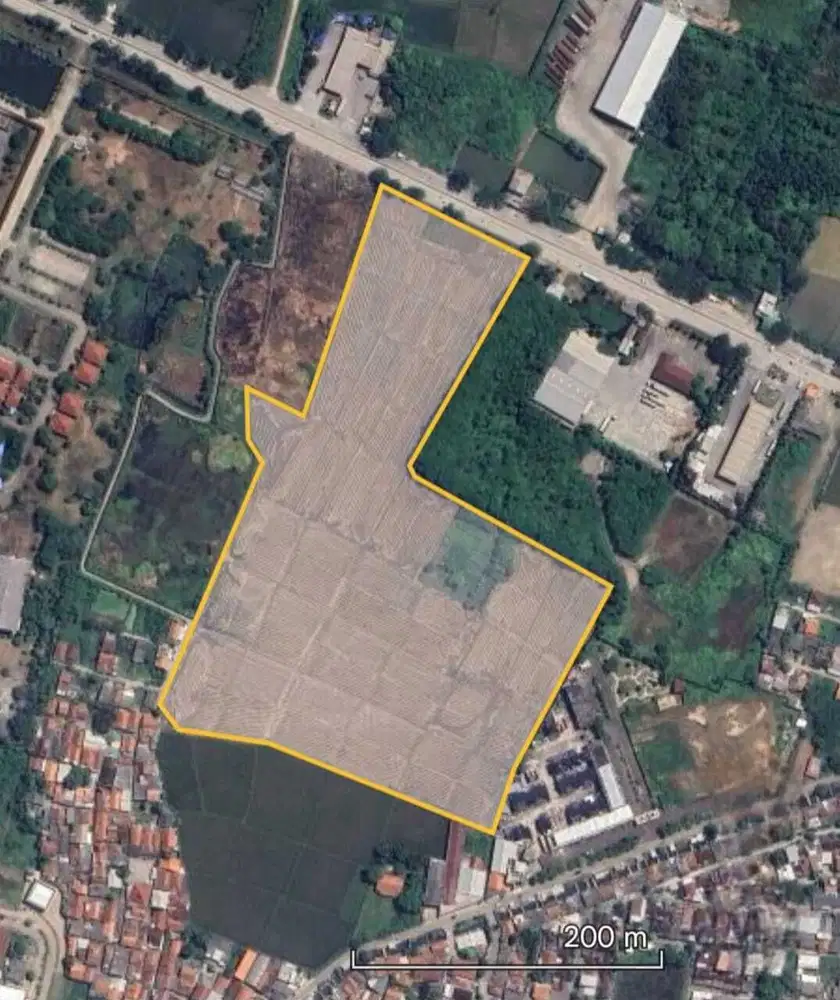 Kavling tanjung pura 5,7 ha karawang barat