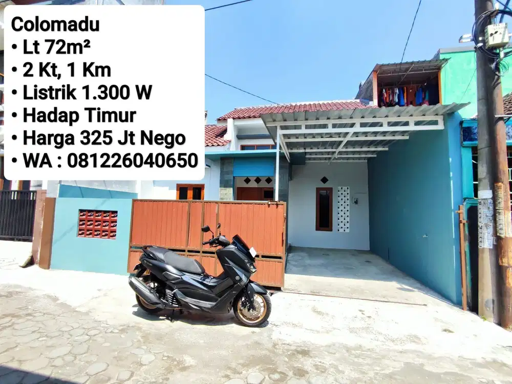 Jual Rumah Colomadu Siap Pakai