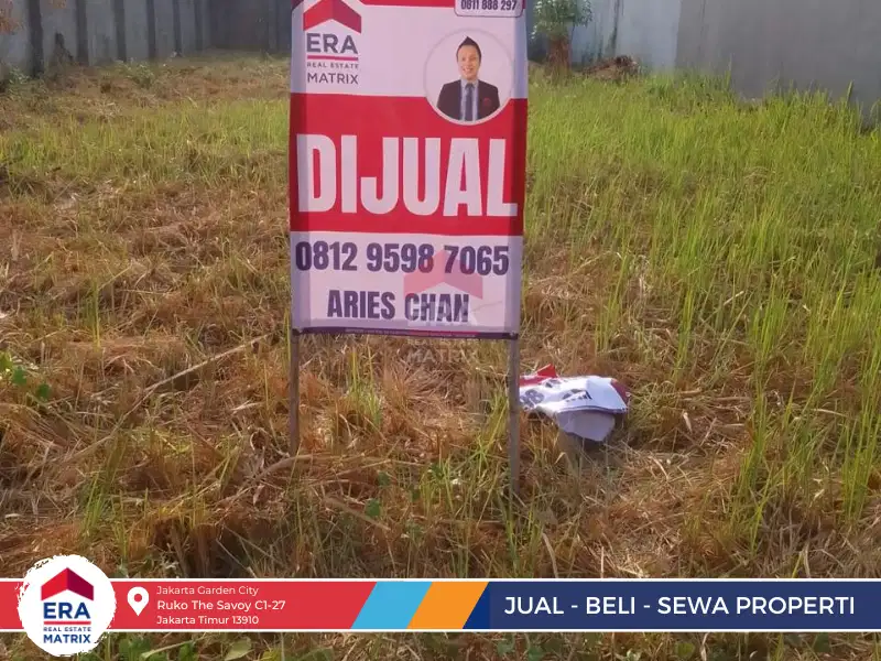 DIJUAL BU Kavling Gandeng (hook+Badan) Siap Bangun Di Pulogebang