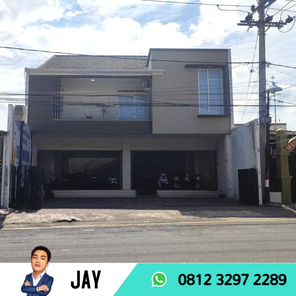 Disewakan Ruko Minimalis 2 Lantai Tengah Kota