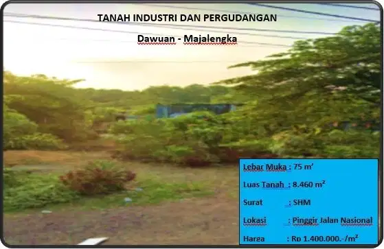 tanah industri Dan pergudangan