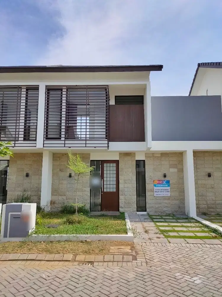 Disewakan shoji land 3 kamar 3 ac dapur baru renov kanopi depan