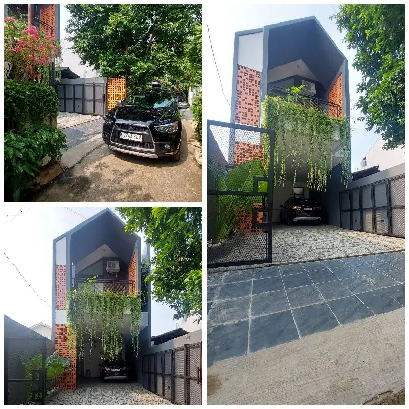 Dijual BU Rumah Skandinavia Andara Pondok Labu Rawa Kopi Nempel Jaksel