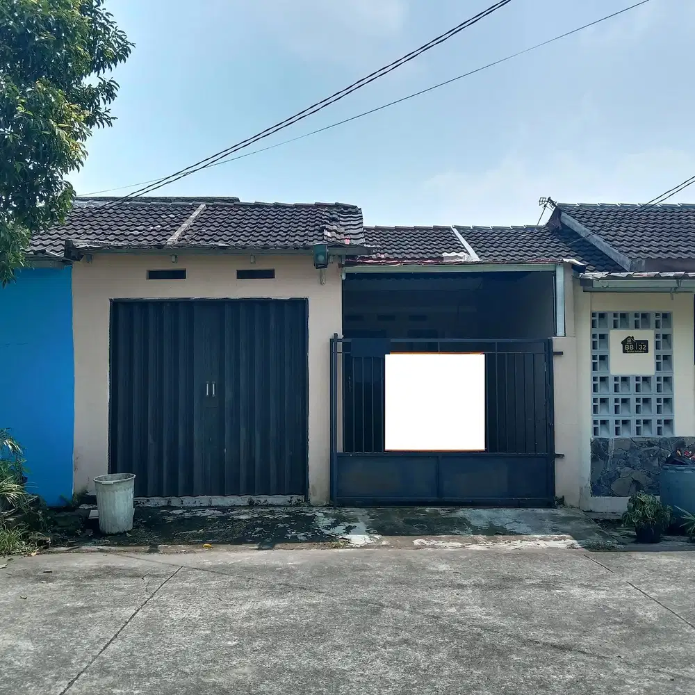 Rumah Strategis 9 Menit ke Terminal Laladon 2 Kamar Bisa KPR J-37263