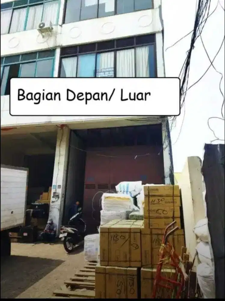 Disewakan Ruko/Gudang siap Pakai di Taman Sari, Jakarta Barat