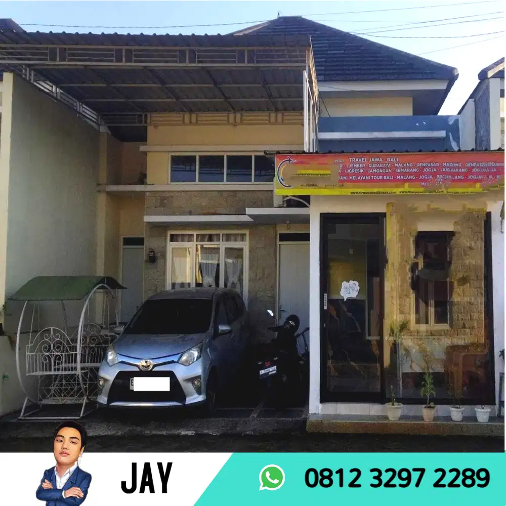 Dijual Rumah Minimalis Modern Plus Perabot dekat Kota dan Kampus