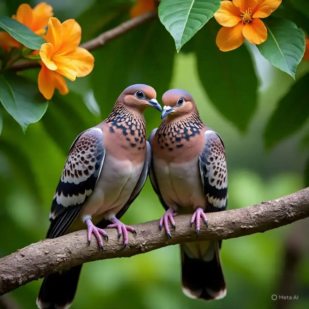 Tekukur warna Putih dan Silver Mandiri