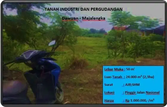 tanah industri Dan pergudangan