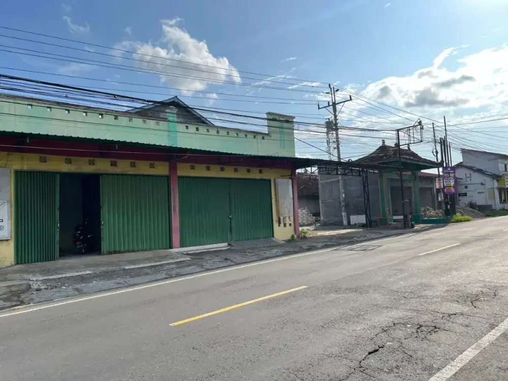 Ruko Strategis pinggir Jalan Wonosari dekat ke Kota Jogja