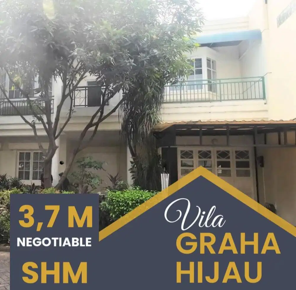 Dijual Rumah 2lantai Di Graha Hijau Ciputat