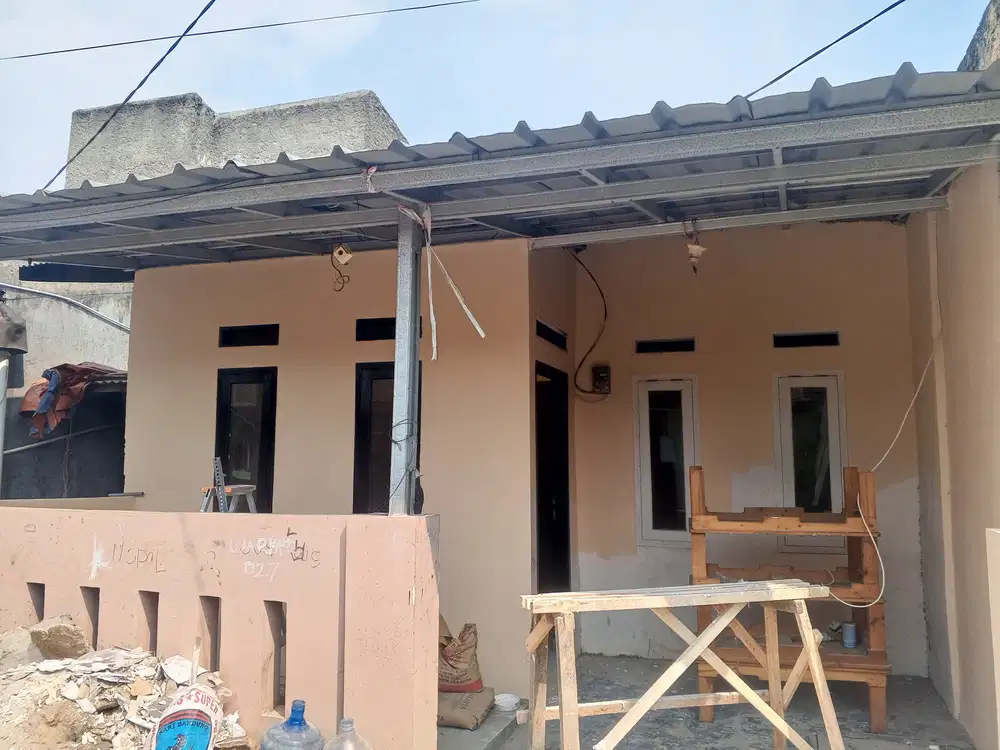 Rumah bangunan baru surat SHM tengah kota