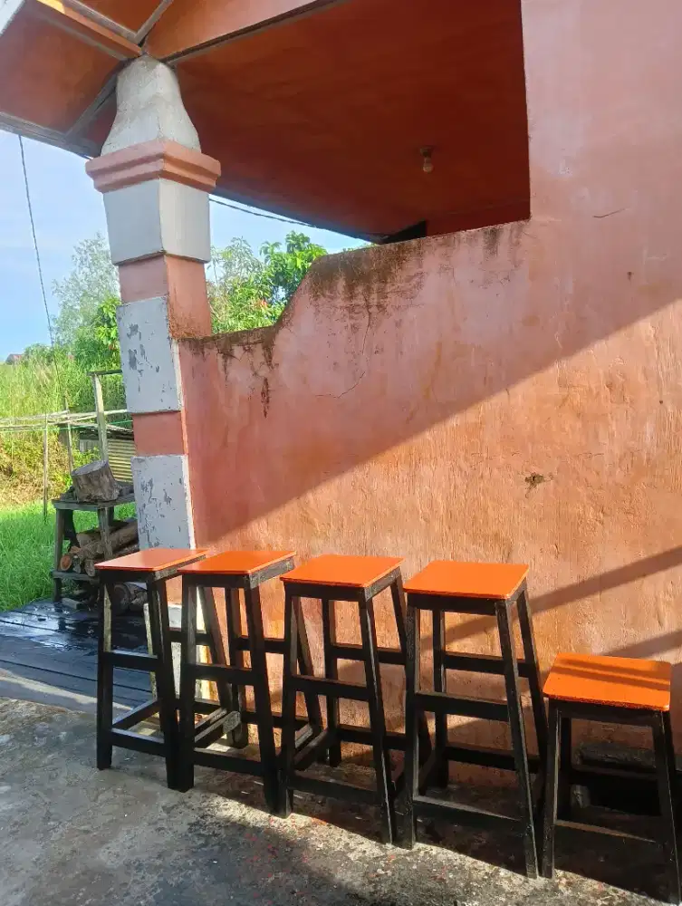 Kursi cafe bar tinggi 75