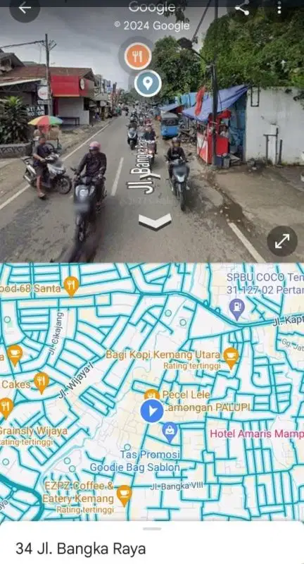 Dijual cepat tanah di jl bangka raya mampang jaksel