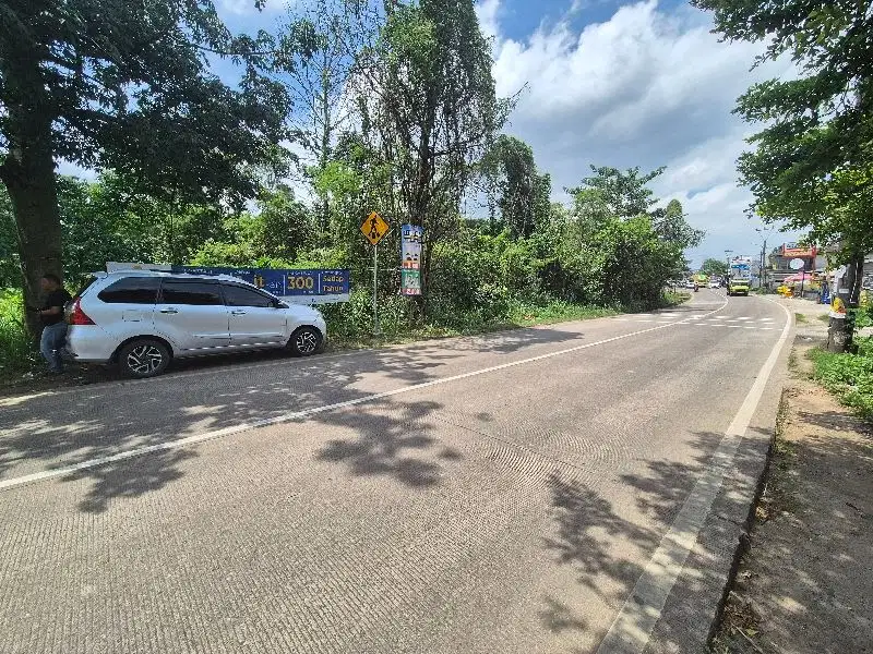 tanah nempel rumah sakit pinggir jalan provinsi surat SHM