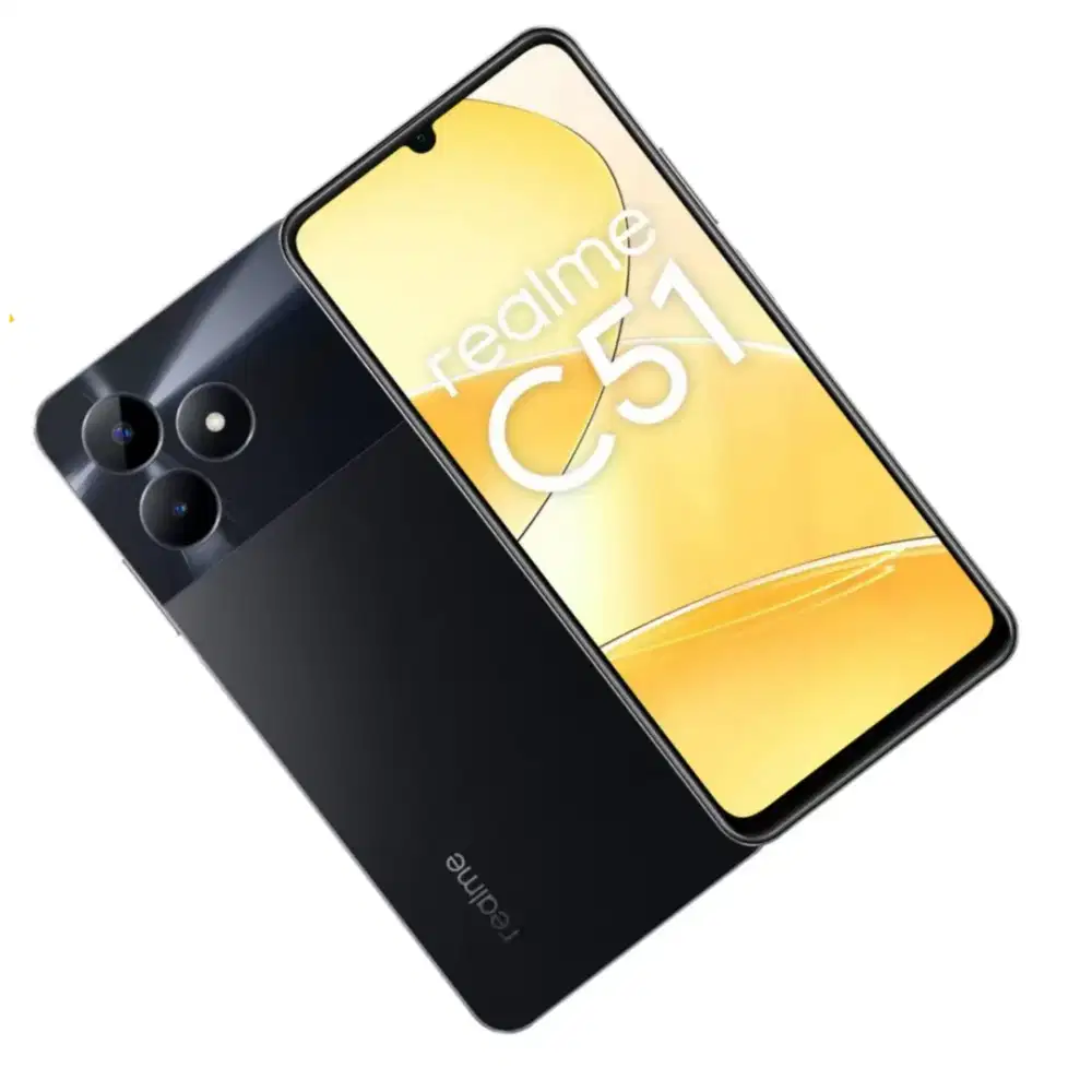 Hp seken REALME C51 (4/64) Like New Fullset