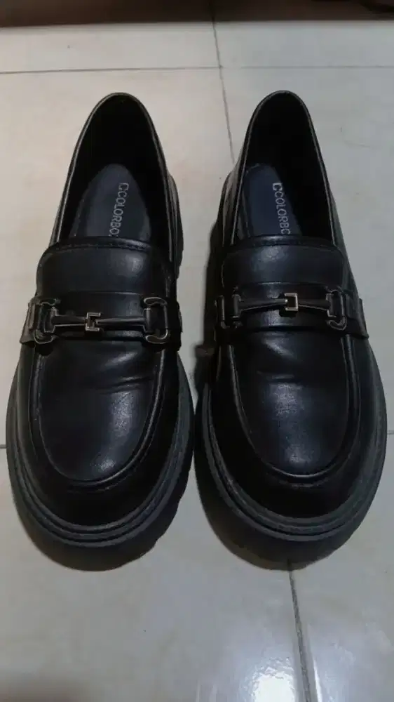 loafers chunky black colorbox