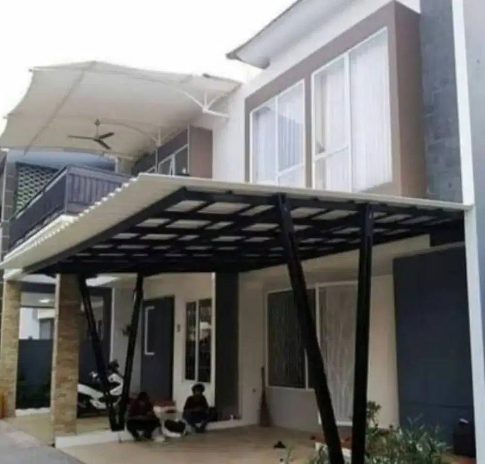 Kanopi alderon minimalis