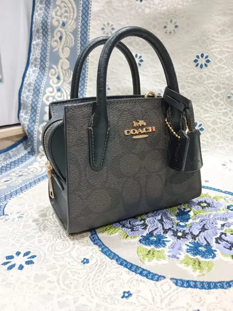 Coach Mini Bennett Satchel in Signature Canvas