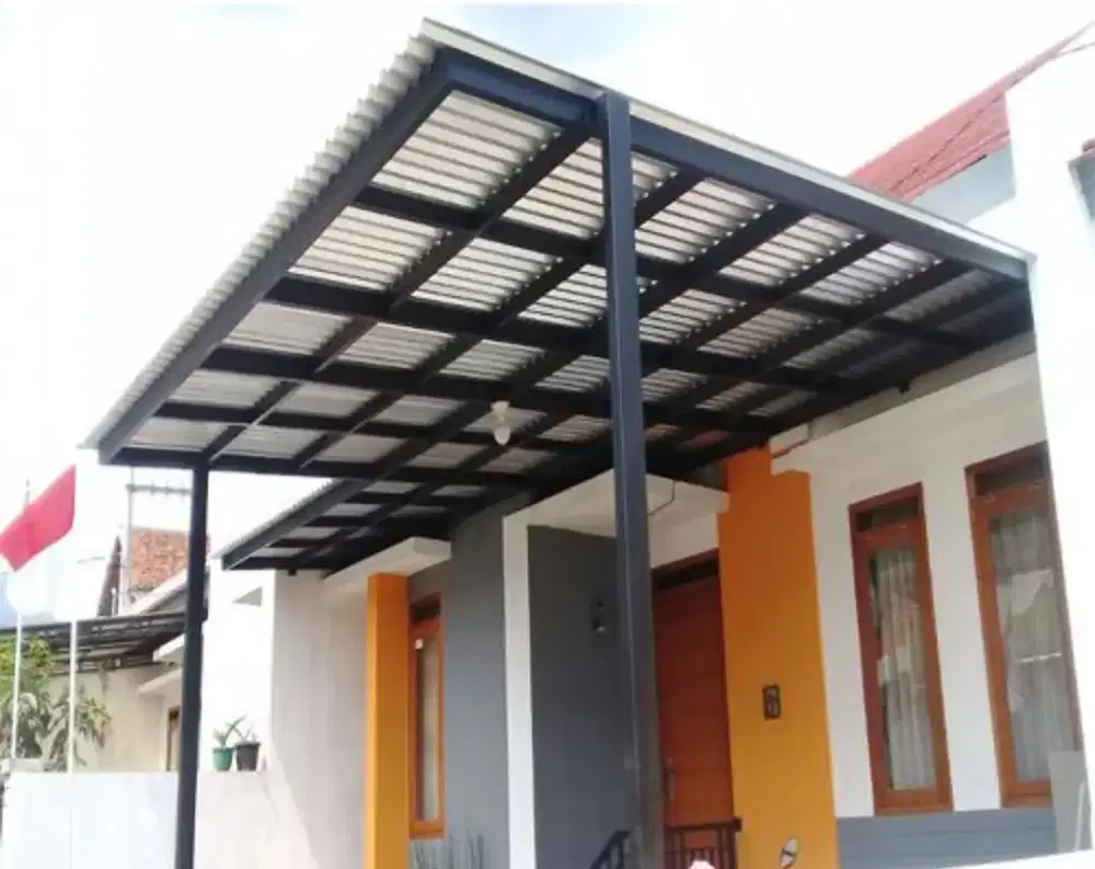 Kanopi alderon minimalis