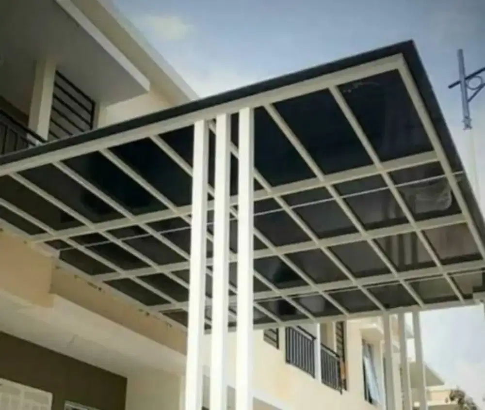 Kanopi solarflat moderen