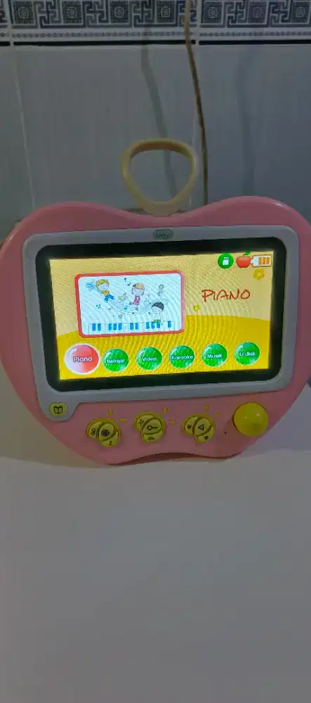 Mainan Elektronik Edukasi Anak Midan K5,Ada berbagai macam konten anak