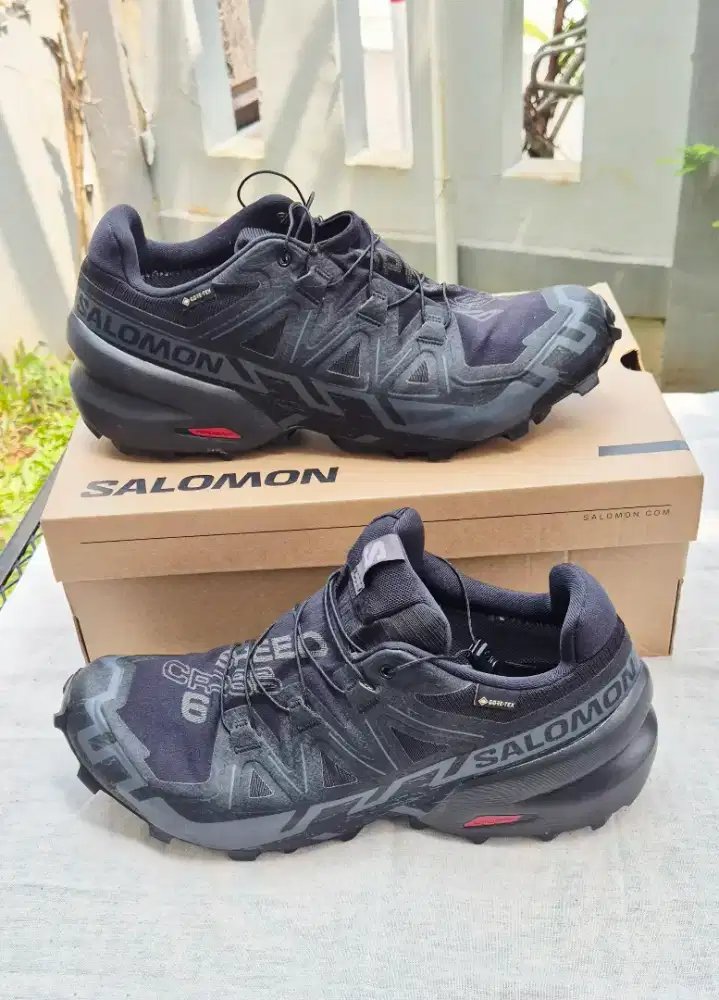 Sepatu Trail Run SALOMON SPEEDCROSS 6 GTX ( WATERPROFF ) - Nego