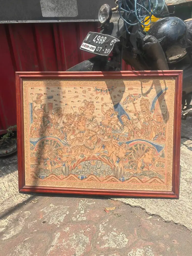 Lukisan Kamasan Bali – Wayang Klasik