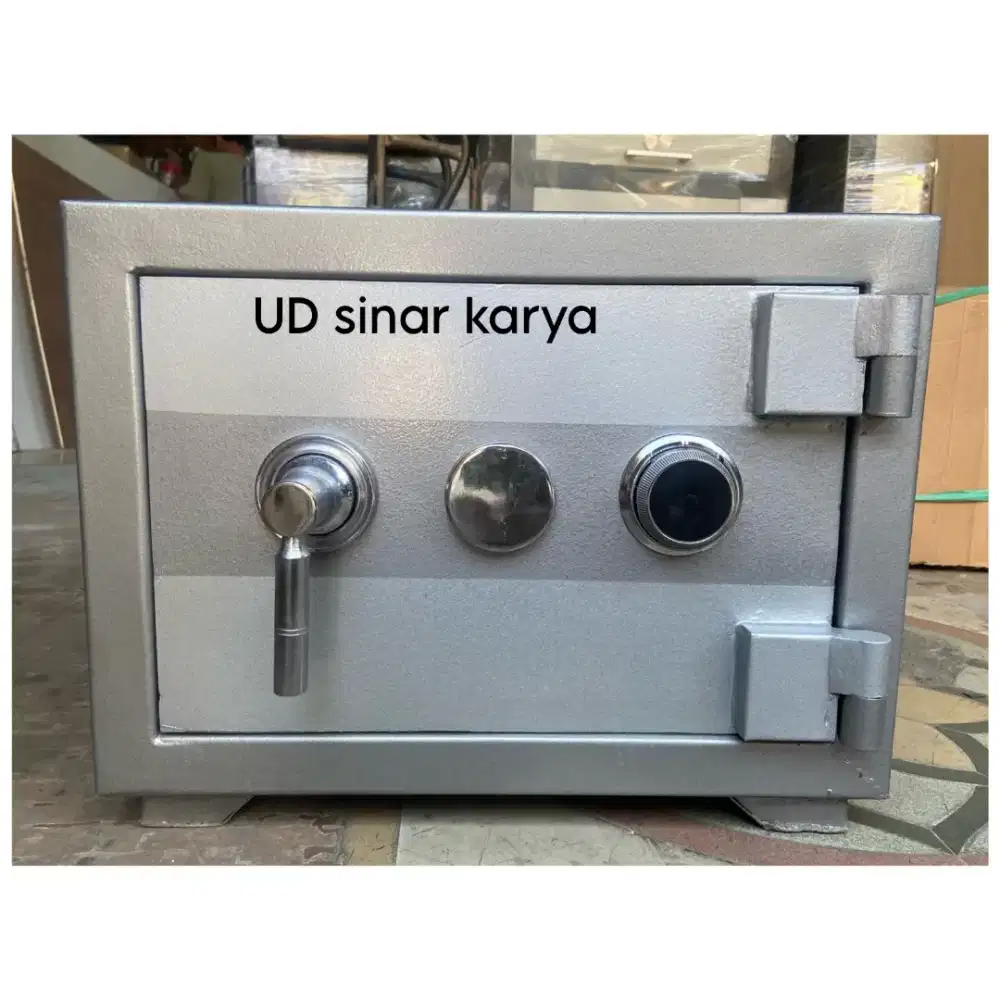Brankas A1 Model Tidur Kecil Kunci Lokal Tahan Api Safety Box