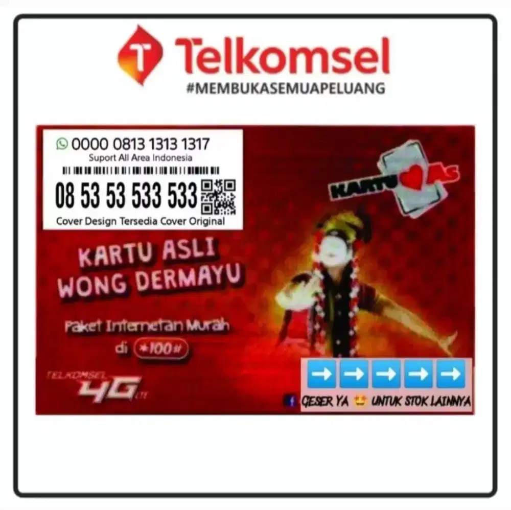 NOMOR CANTIK RAPI TELKOMSEL PRABAYAR