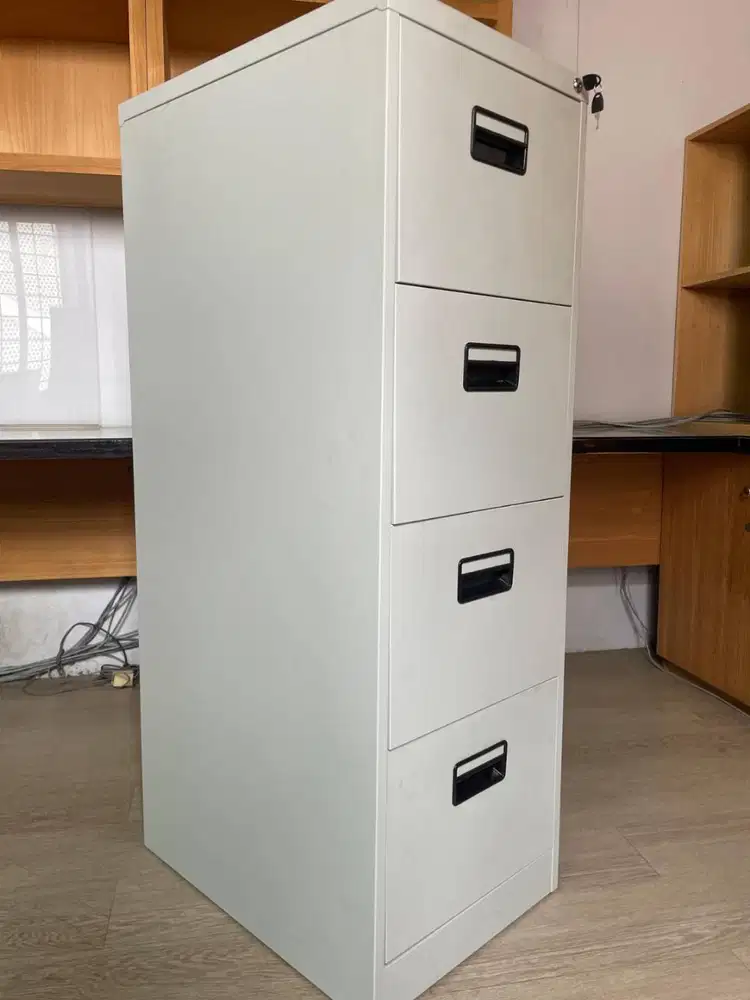 FILLING CABINET 4 LACI FULL WHITE