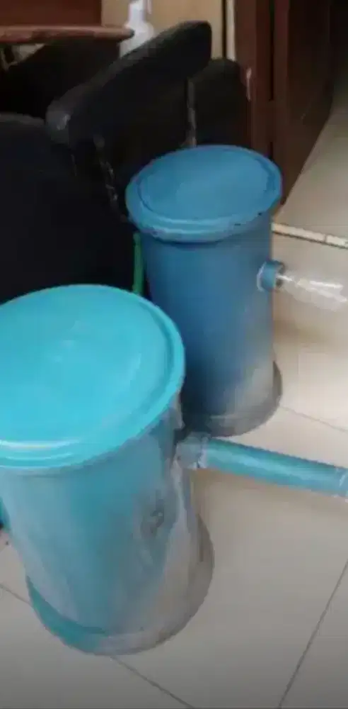 Jual tabung filter kolam ikan hias ukuran sedang