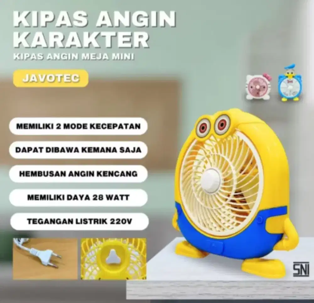 Kipas angin karakter Minion