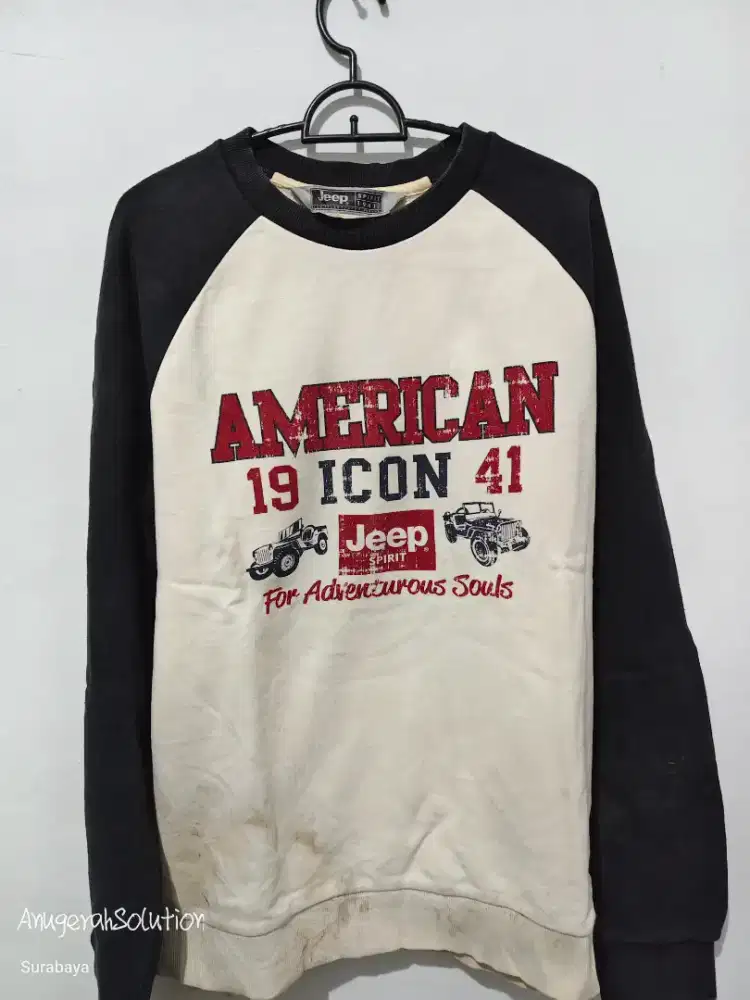 Crew Neck Jeep American