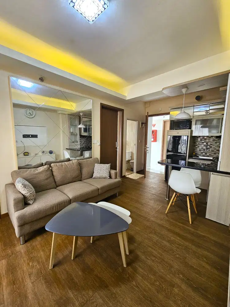 850 Juta SUPER NEGO! Apartment Podomoro golf View. 3BR Furnish