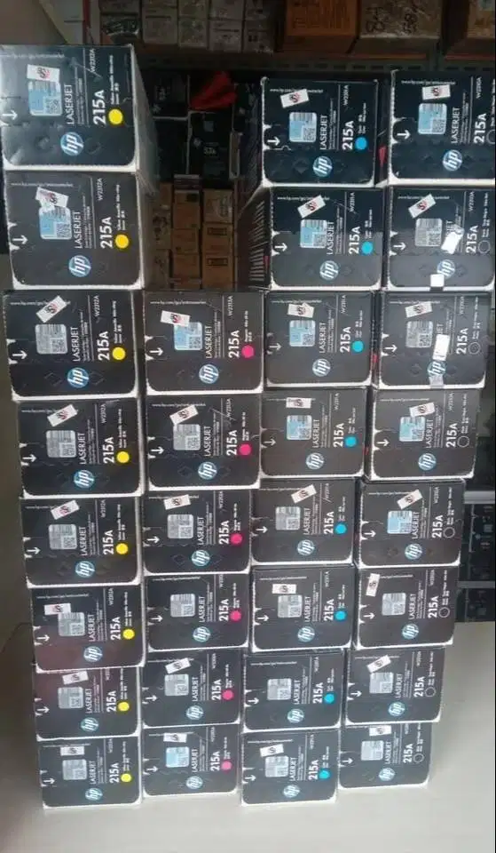 Terima tinta toner printer baru