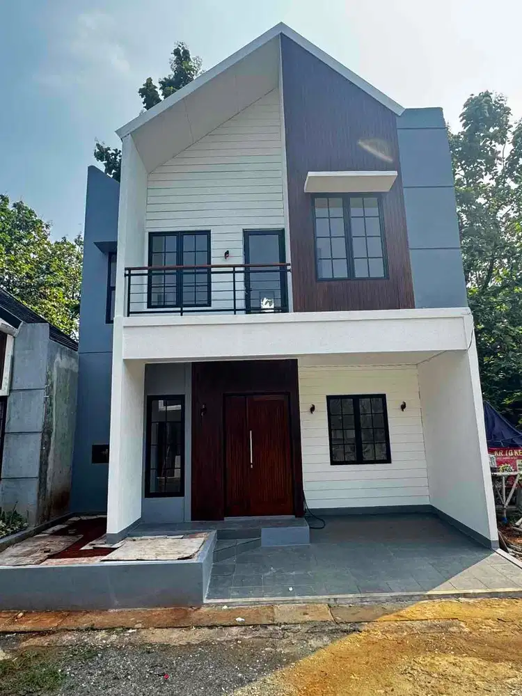 Rumah Dijual Di Cinangka Siap Huni  Akses 2 Mobil Dp 0 Cicilan 4jtan