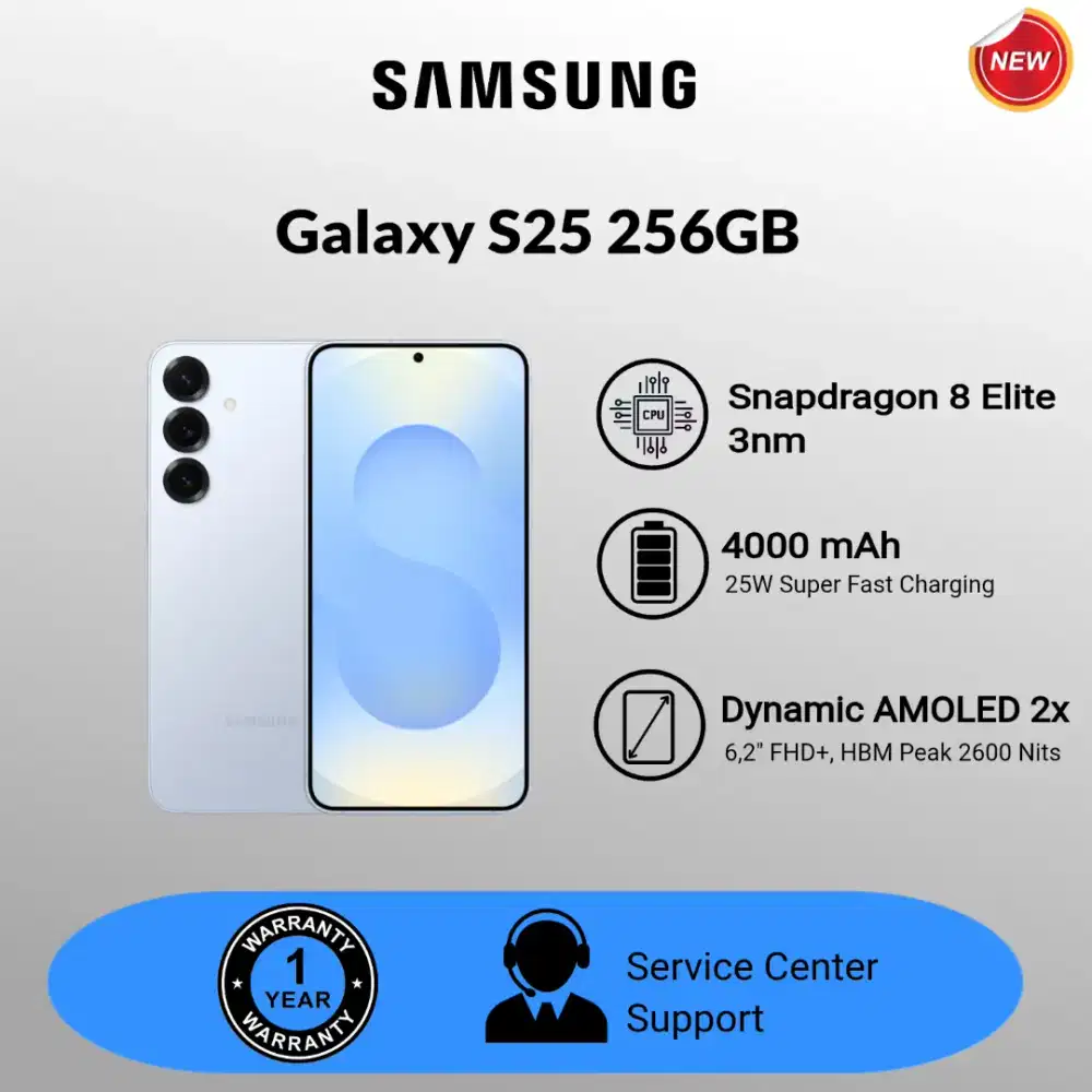 Samsung Galaxy S25 256gb Resmi 1th