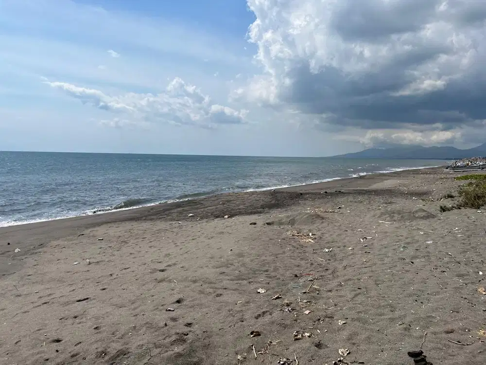 Tanah murah pinggir pantai Kuranji Lombok Barat