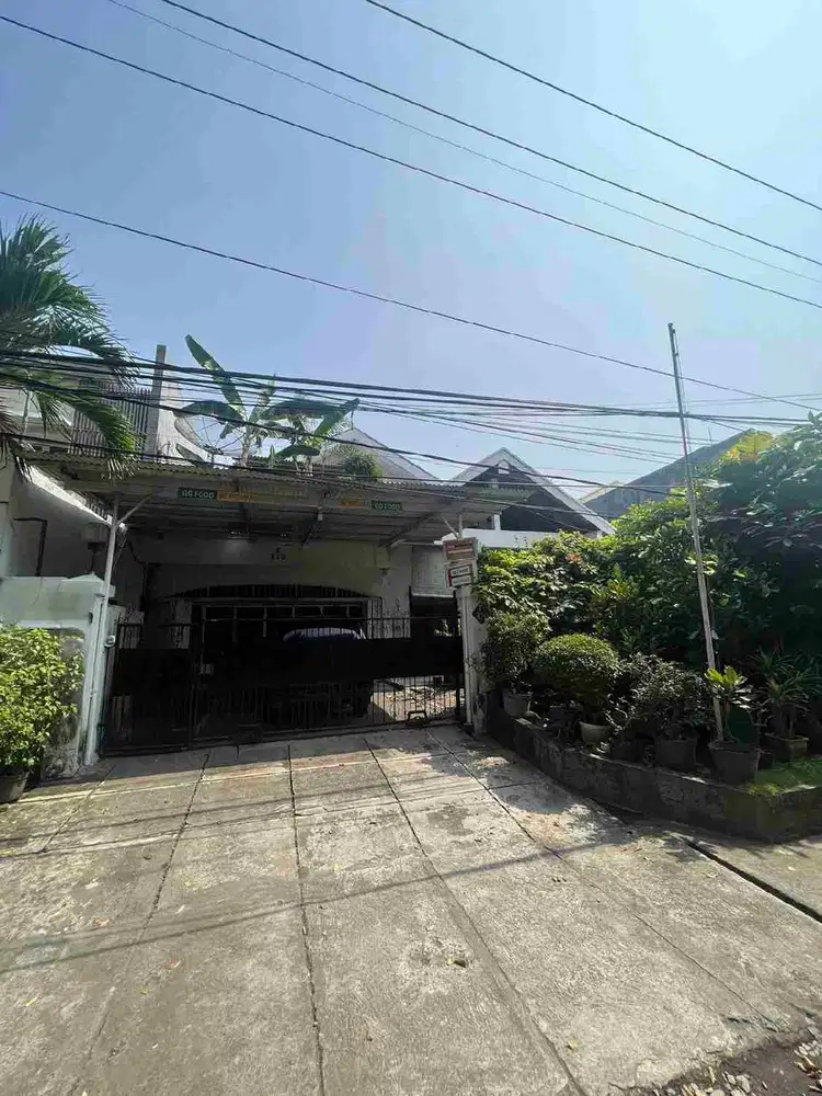 Rumahr Hitung Tanah Kertajaya Indah Double Way Second Road Murah