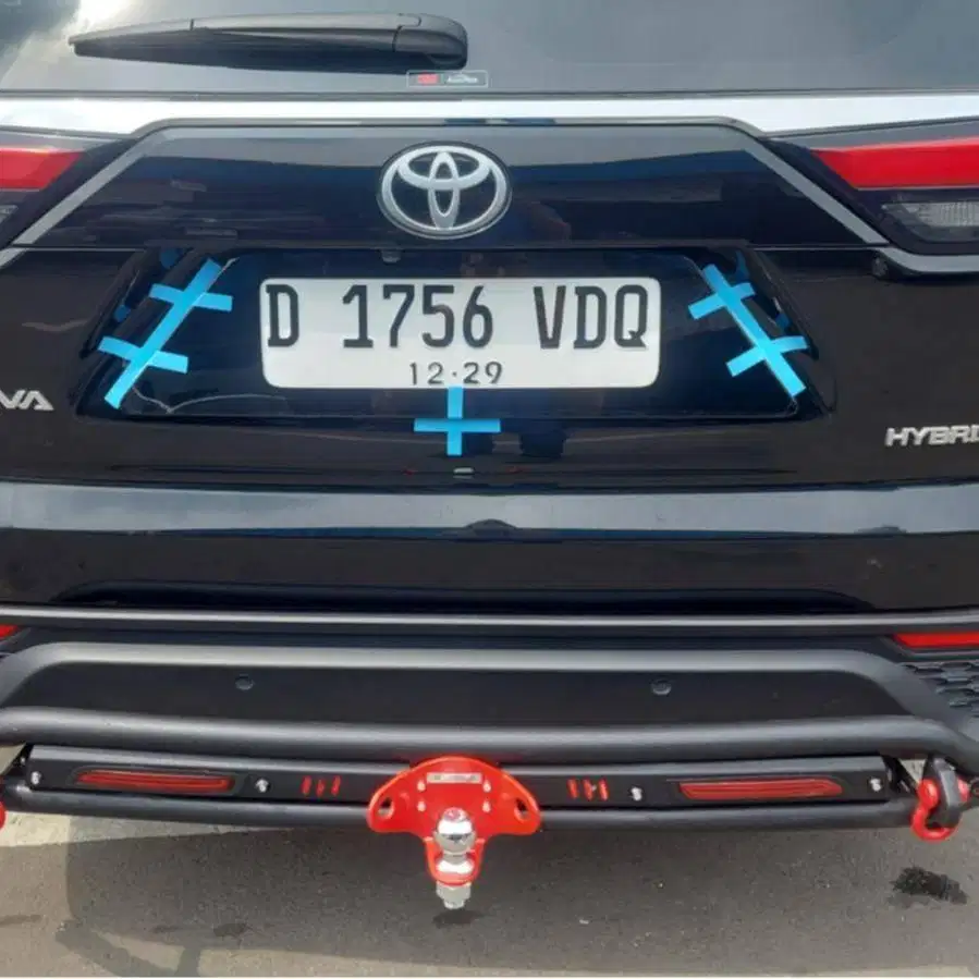 MIKA PLAT NOMOR INNOVA ZENIX