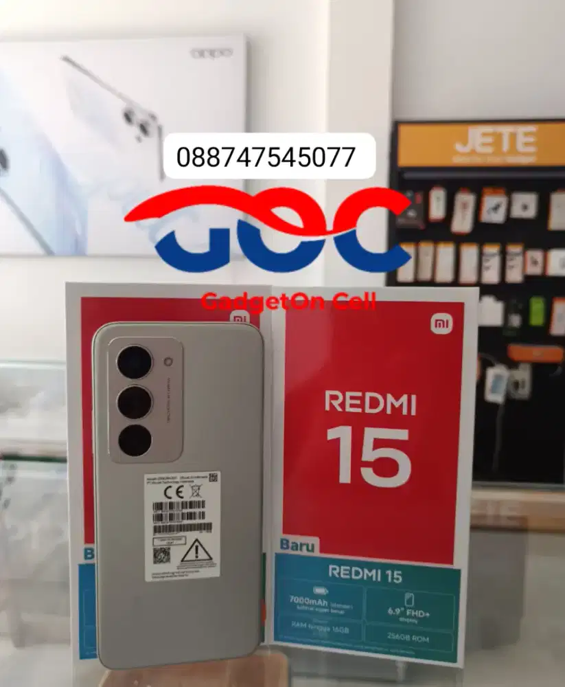 Terbaru!! REDMI 15 // garansi resmi