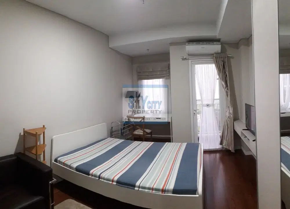 DISEWAKAN STUDIO FULL FURNISHED METROPARK RESIDENCE SIAP HUNI