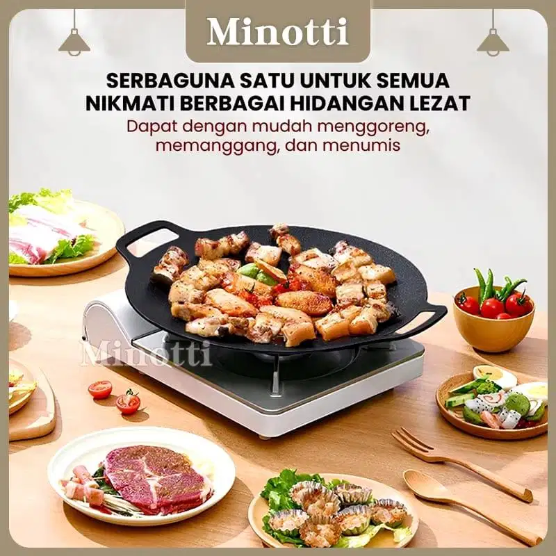 Ready stok  Panggangan Korea bulat