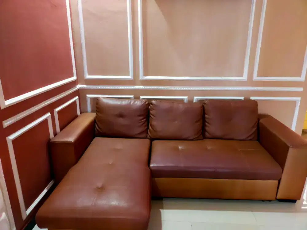 Dijual sofa L Multifungsi