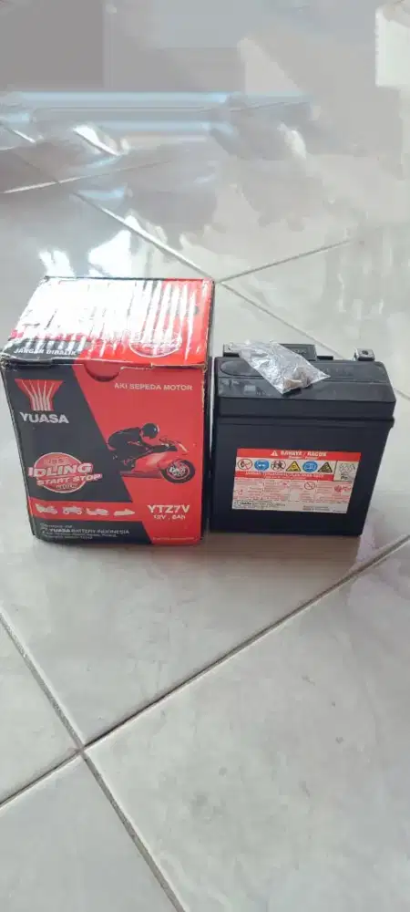 Aki Yuasa YTZ7V untuk motor NMAX Old dan Aerox