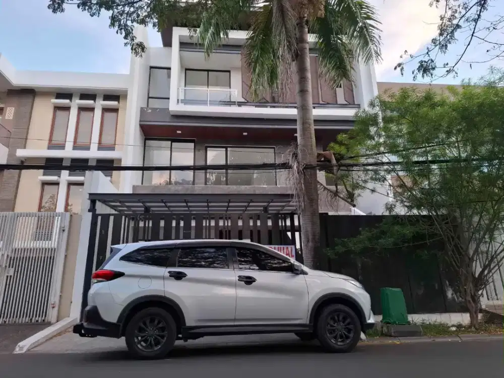 Dijual rumah baru, 3 lt, hdp utara citra garden 2 ex